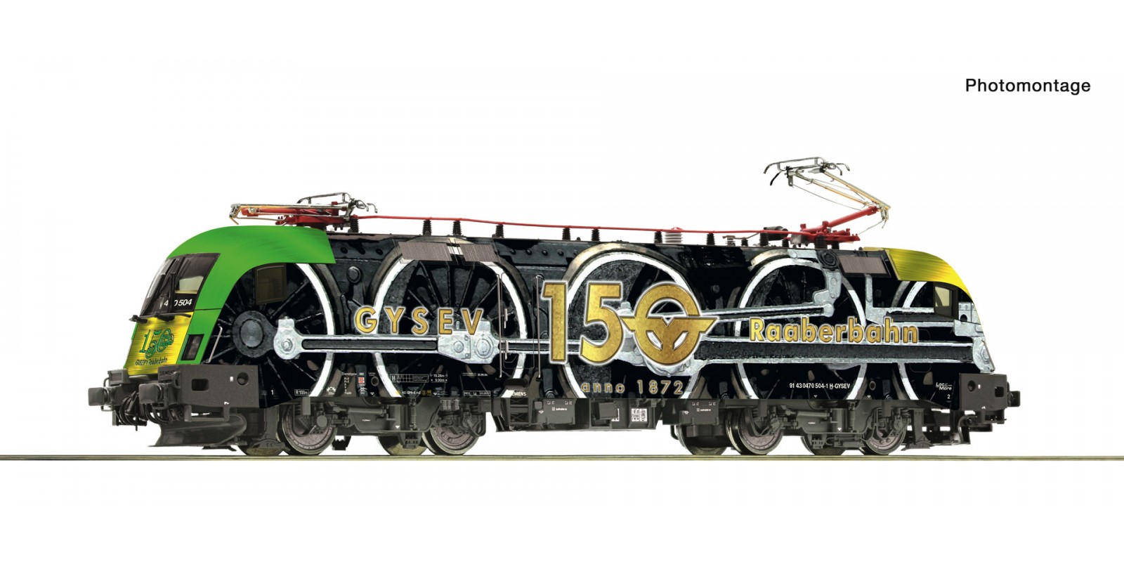 RO70686 Electric locomotive 470 504-1, GYSEV