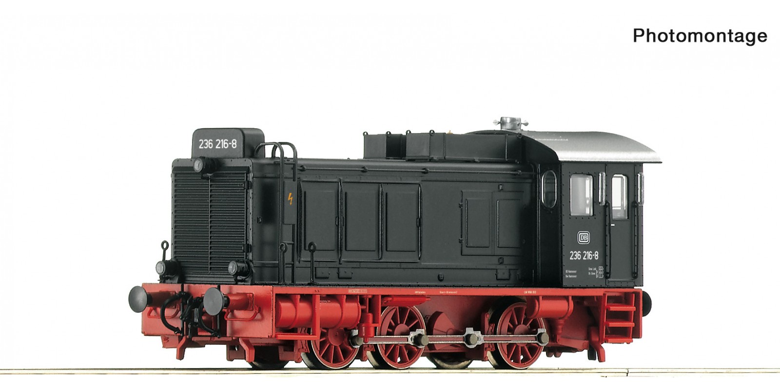 RO70800 Diesel locomotive 236 216-8, DB