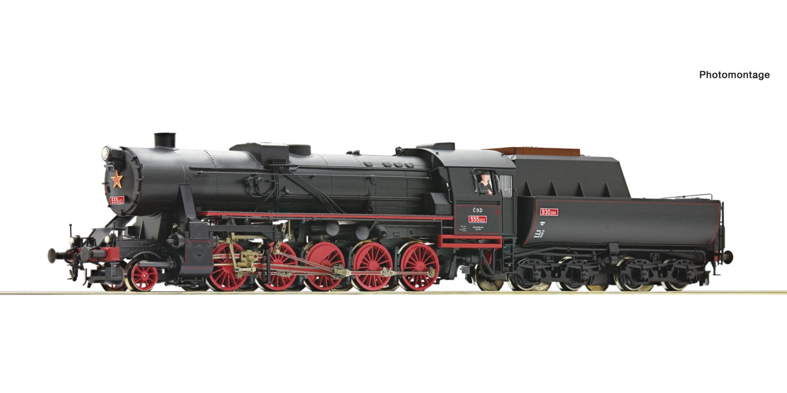 RO7100001 Steam locomotive class 555.0, CSD