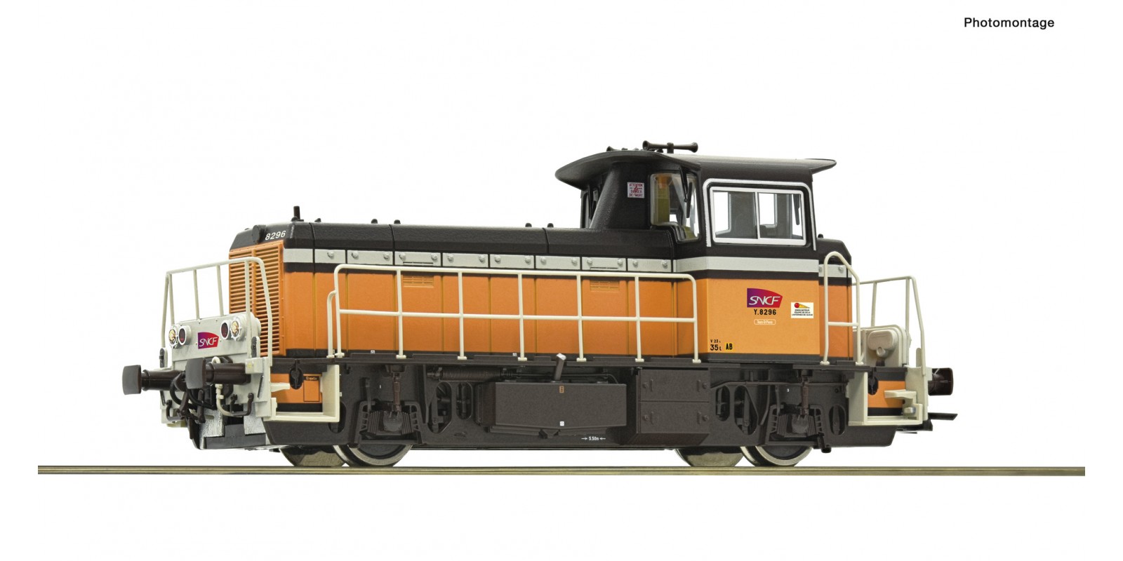RO72010 Diesel locomotive Y 8296, SNCF