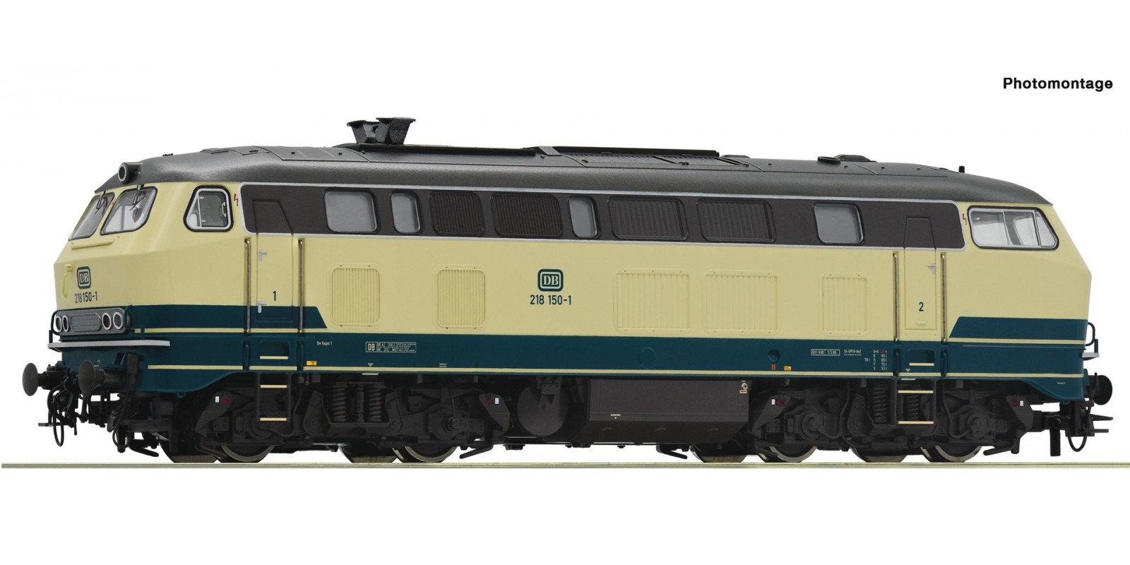 RO7310010 Diesel locomotive 218 150-1, DB