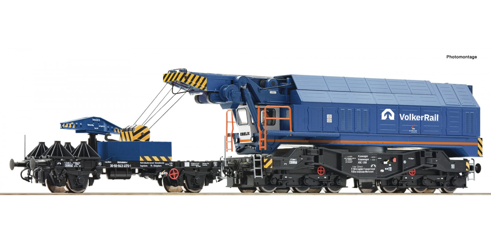 RO7310023 Digital railway slewing crane, Volkerrail