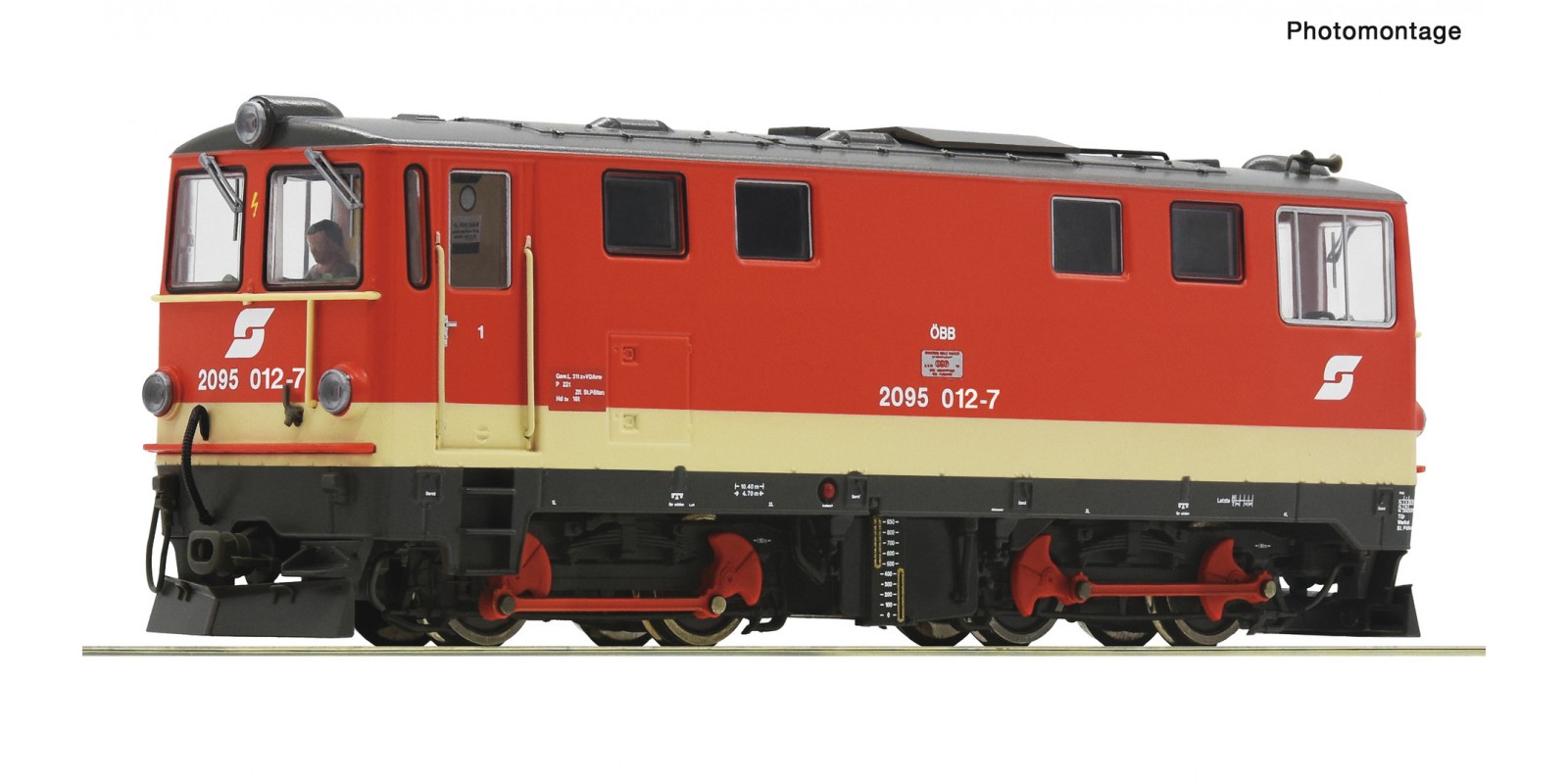 RO7340001 Diesel locomotive 2095 012-7, ÖBB