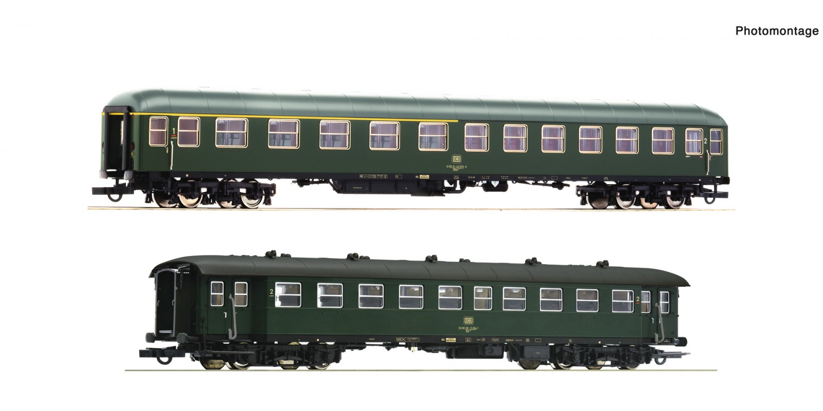 RO74011 2-piece set 2: “Personenzug Freilassing” (Passenger train Freilassing), DB