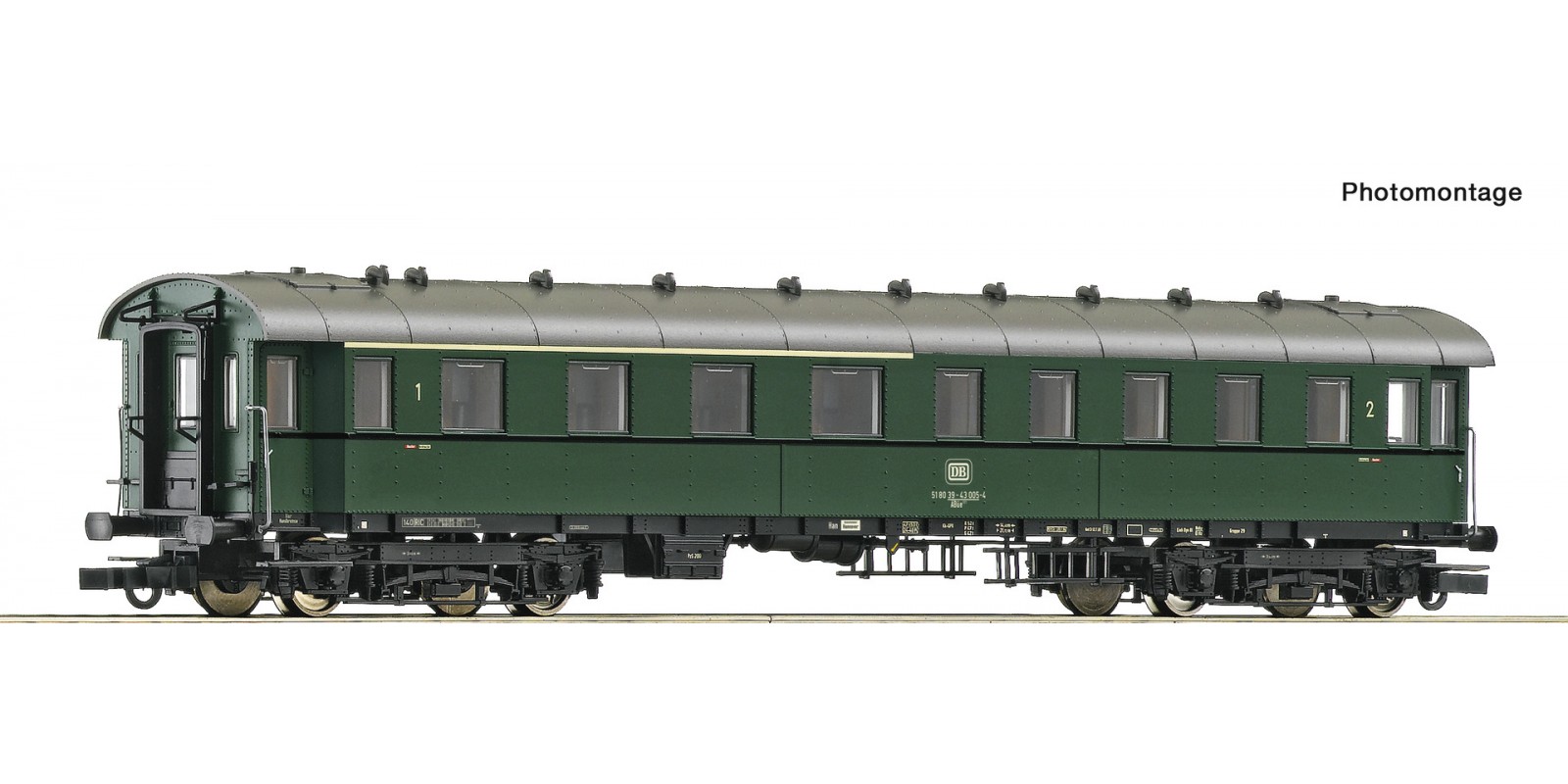 RO74865 Standard express train coach 1st/2nd class, DB