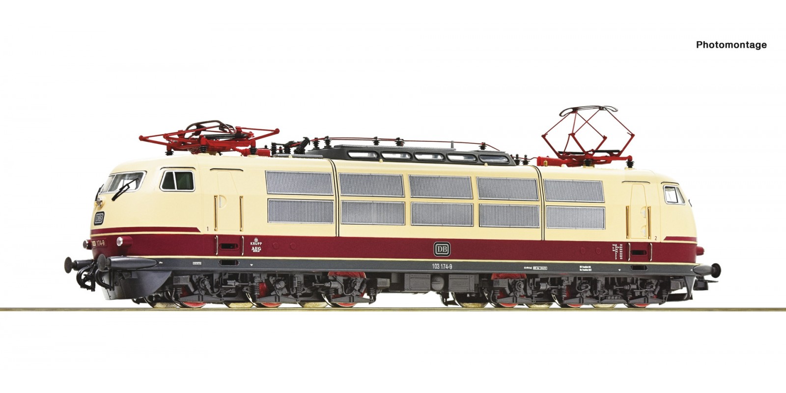 RO7500001 Electric locomotive 103 174-9 DB