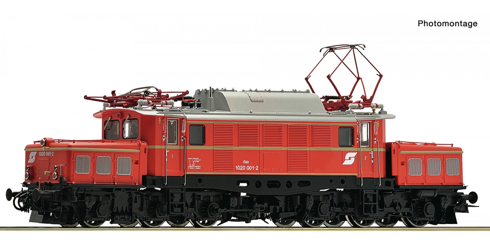 RO7510009 Electric locomotive 1020 001-2 ÖBB