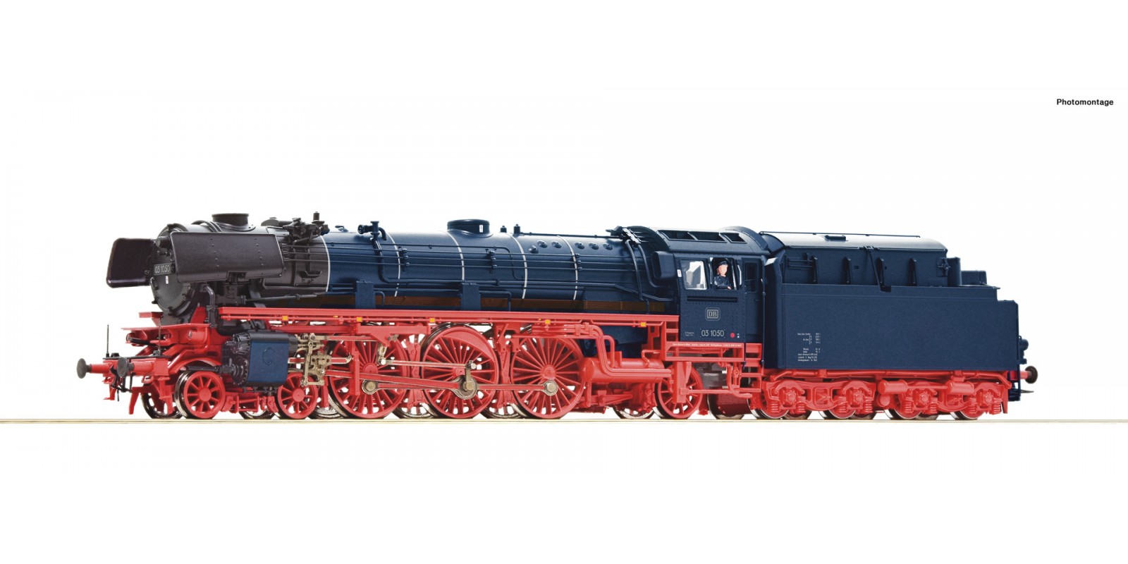 RO78031 Steam locomotive class 03.10, DB