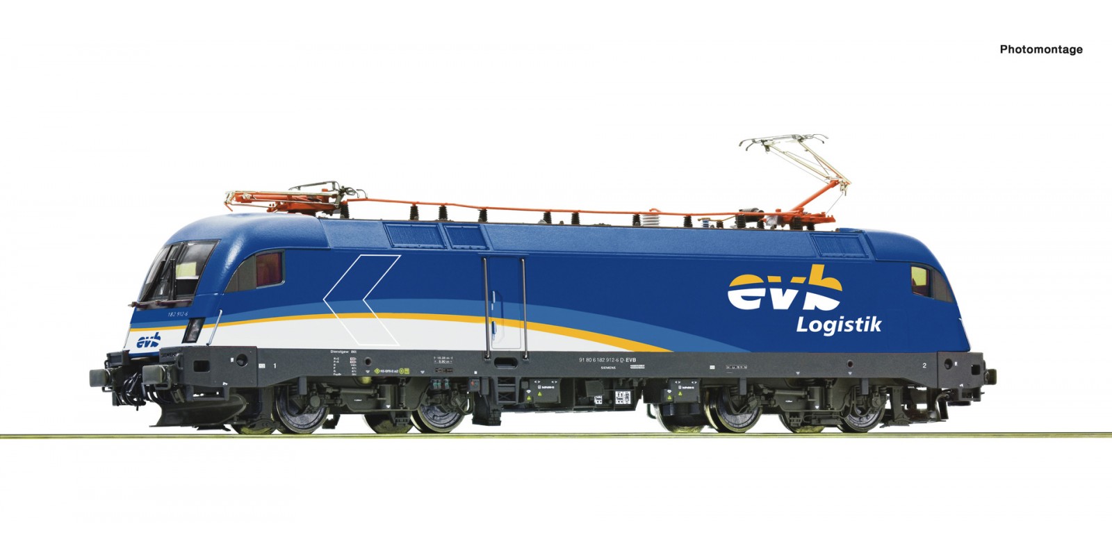 RO78525 Electric locomotive 182 911-8 EVB