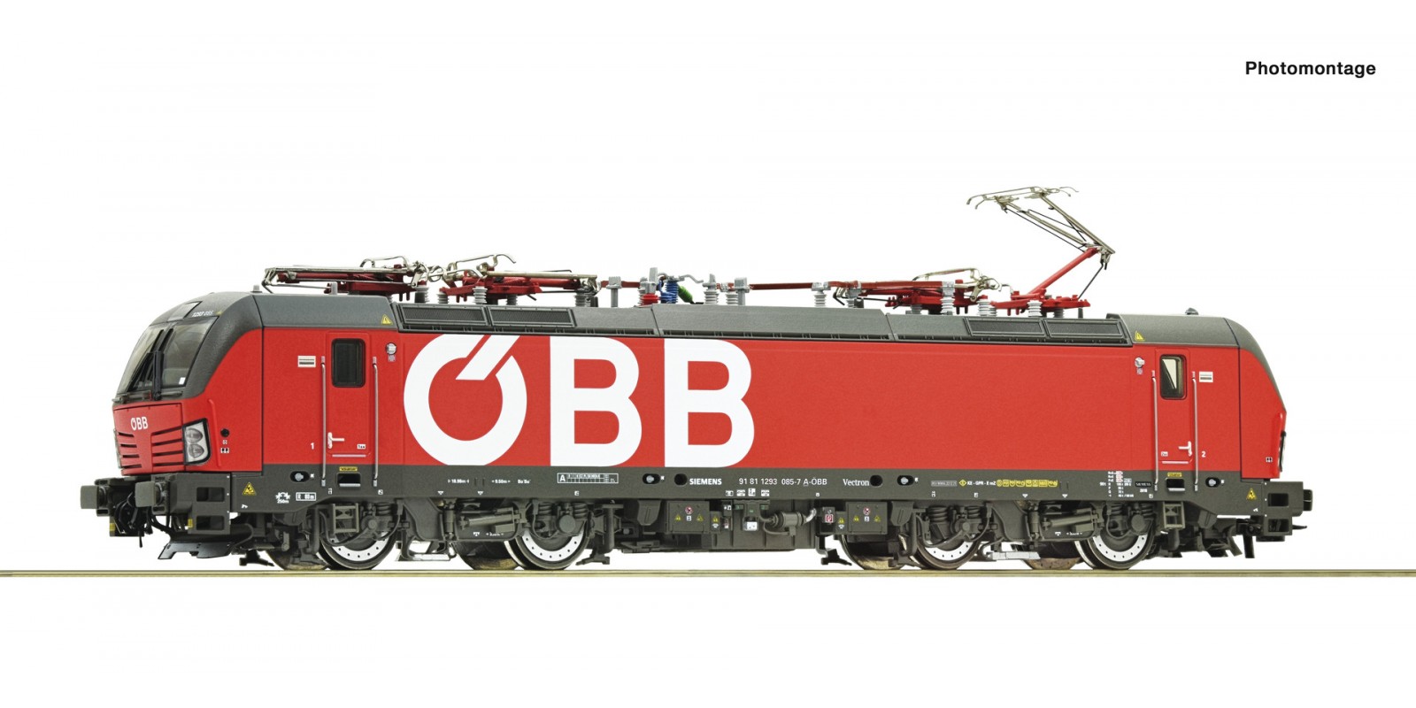 RO78722 Electric locomotive 1293 085-7 ÖBB