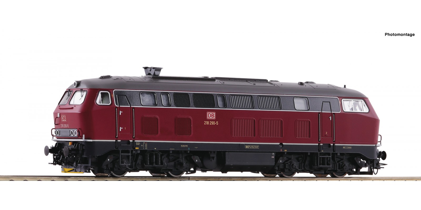 RO78772 Diesel locomotive 218 290-5, DB AG