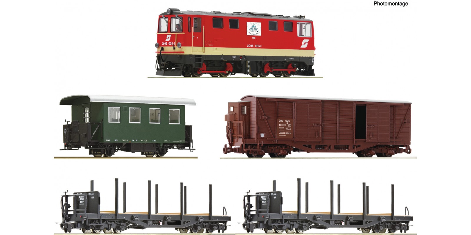 RO5540001 5-piece trainset:  2095 0 05-1 FwP ÖBB             