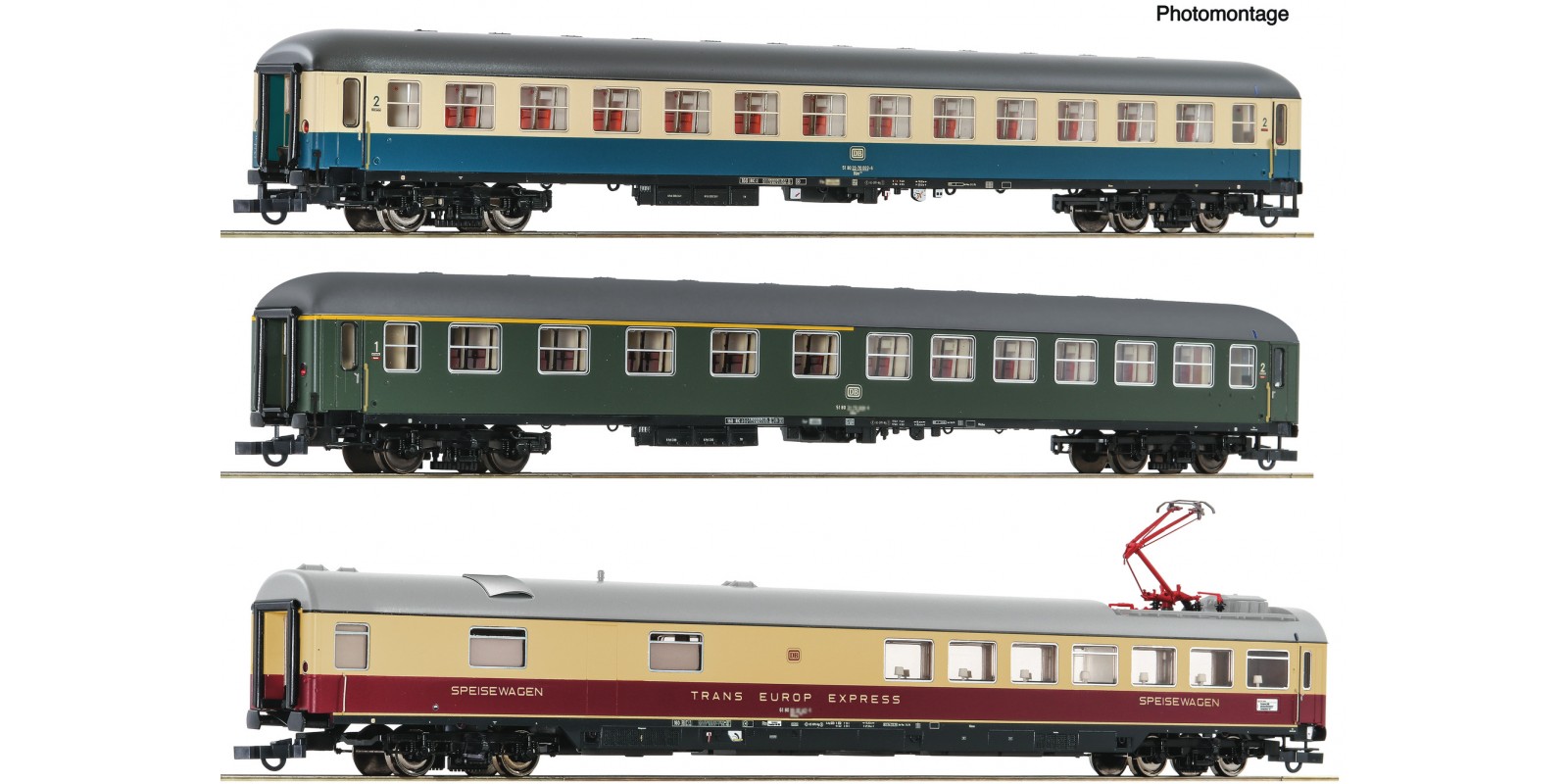 RO6200052 3-piece set 2: D 377  His pania-Express , DB       