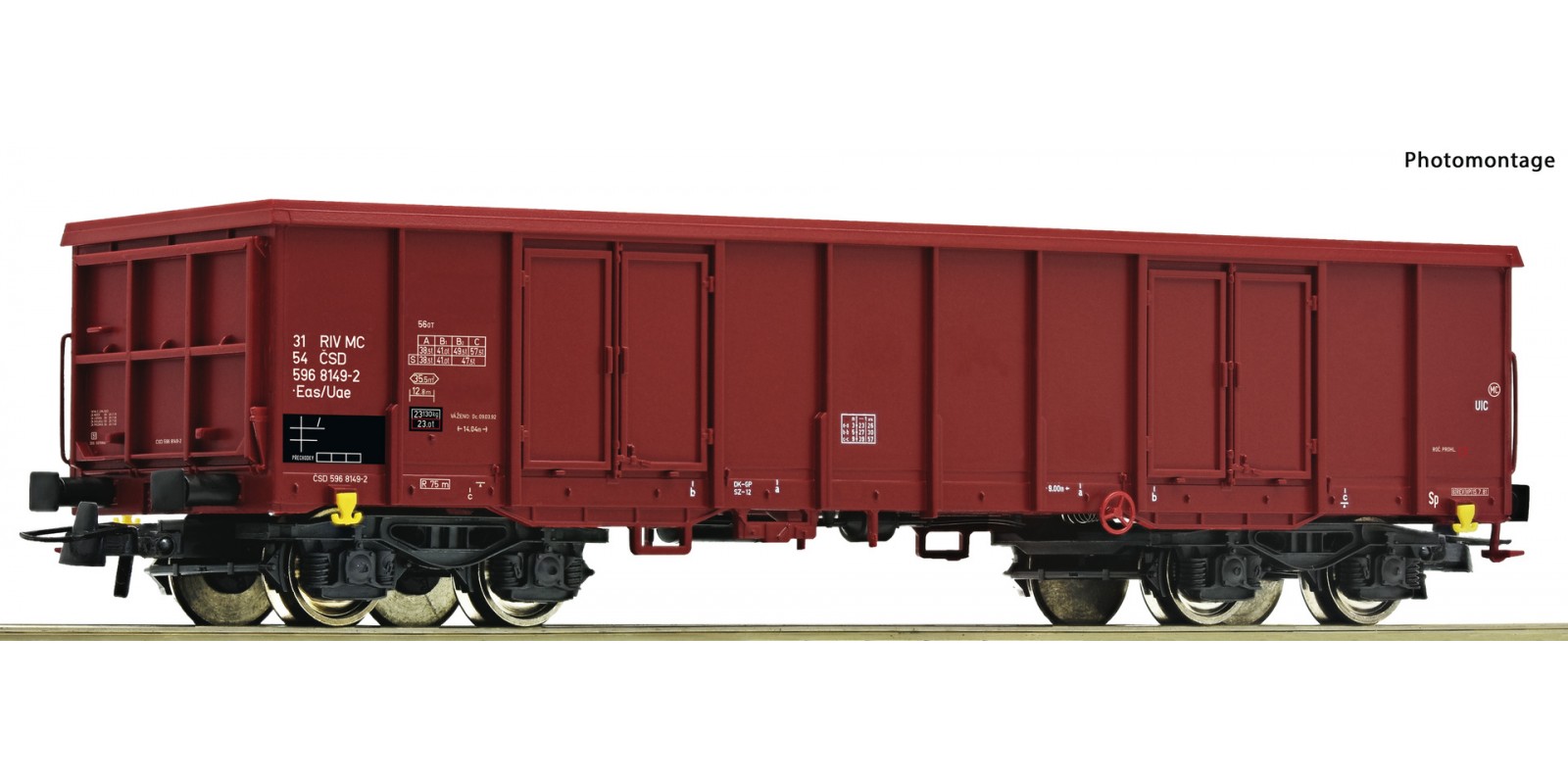 RO6600004 Open freight wagon, CSD                            