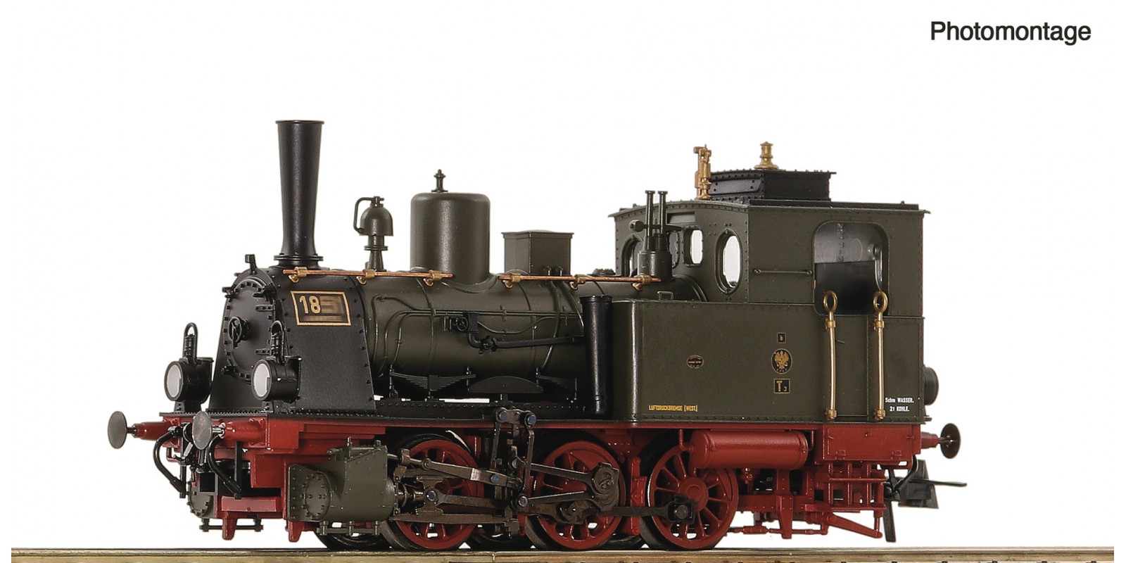 RO70036 Steam locomotive T3, K.P. E.V.                     