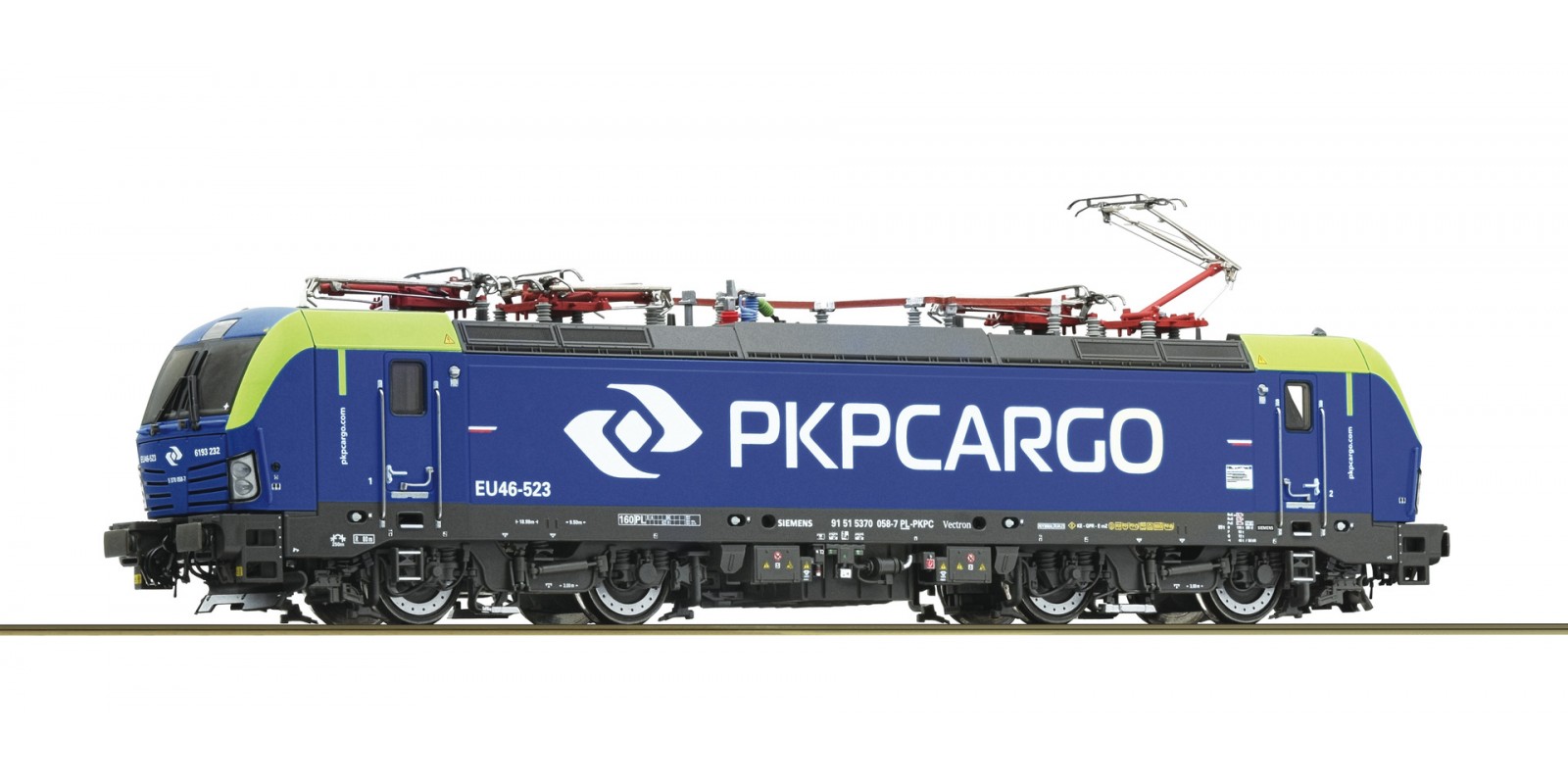 RO70058 Electric locomotive EU46- 522, PKP Cargo           