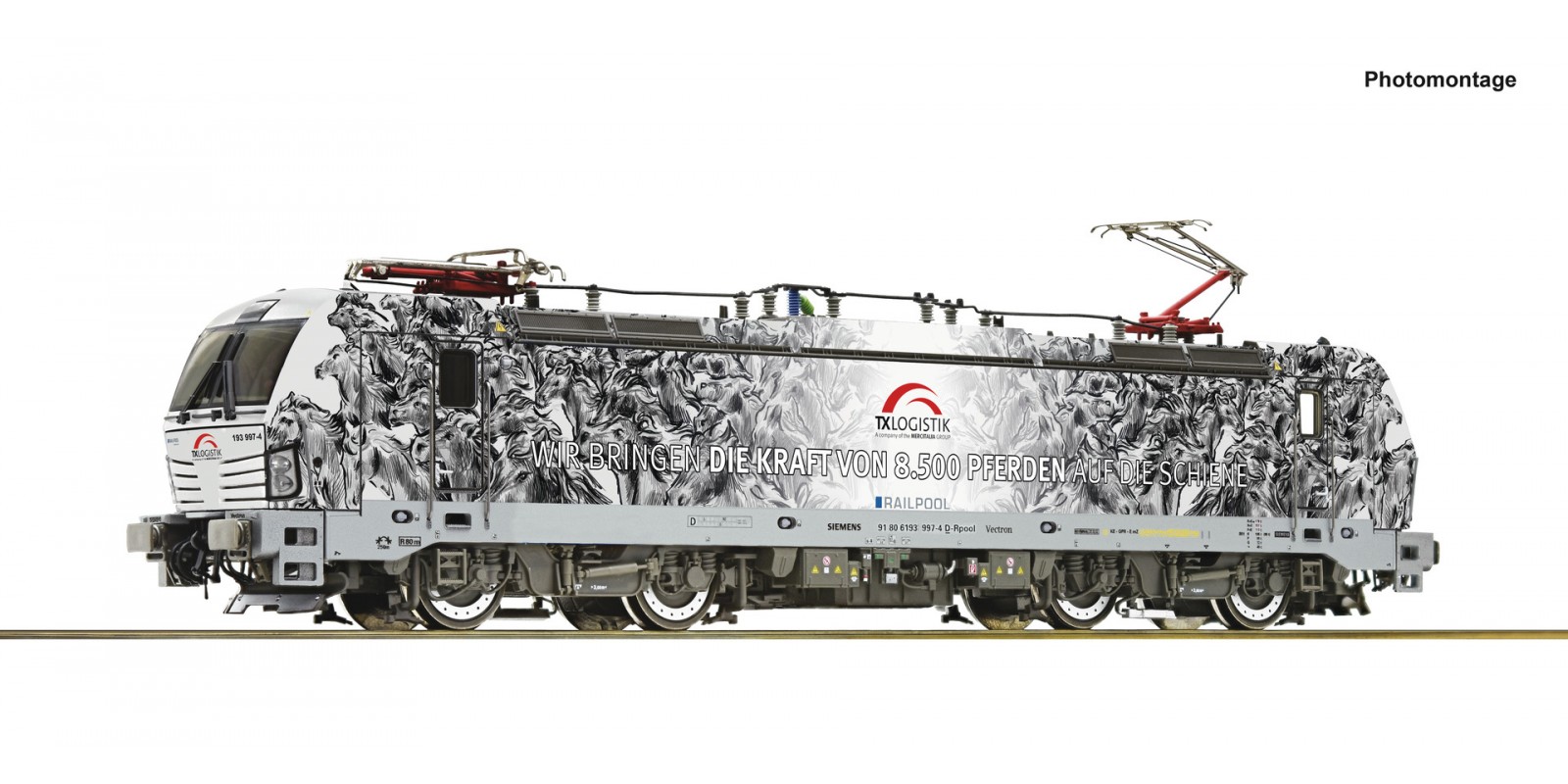 RO70064 Electric locomotive 193 9 97-4, TX Logistik        