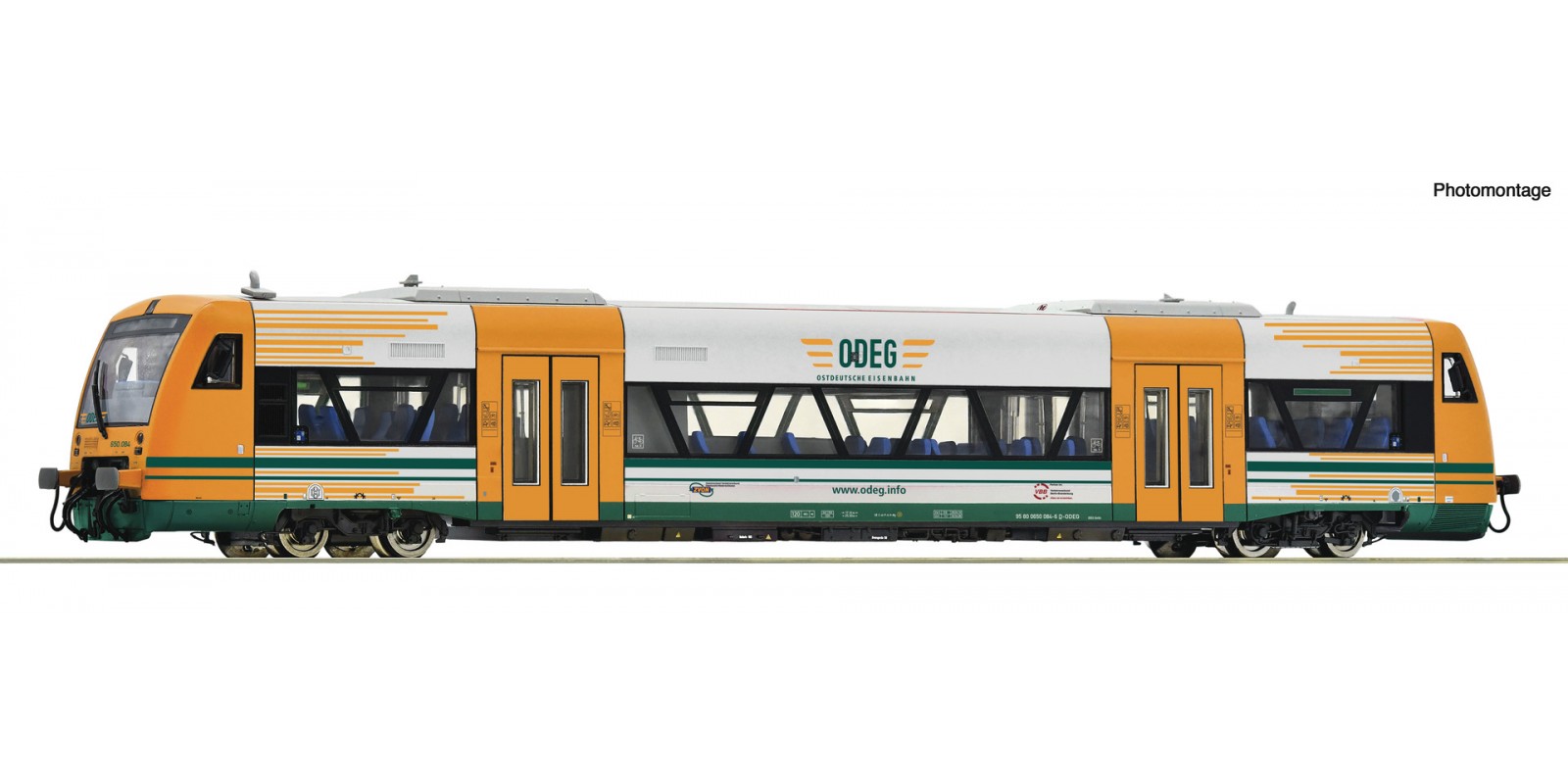 RO70185 Diesel railcar class 650,  ODEG                    