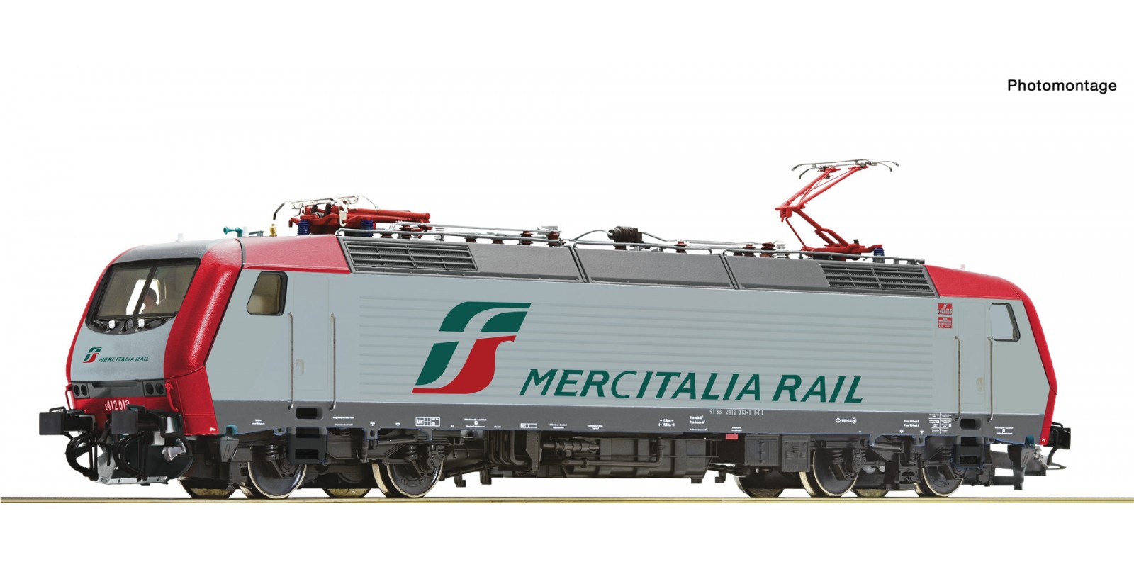 RO70464 Electric locomotive E412  013, Mercitalia Rail     