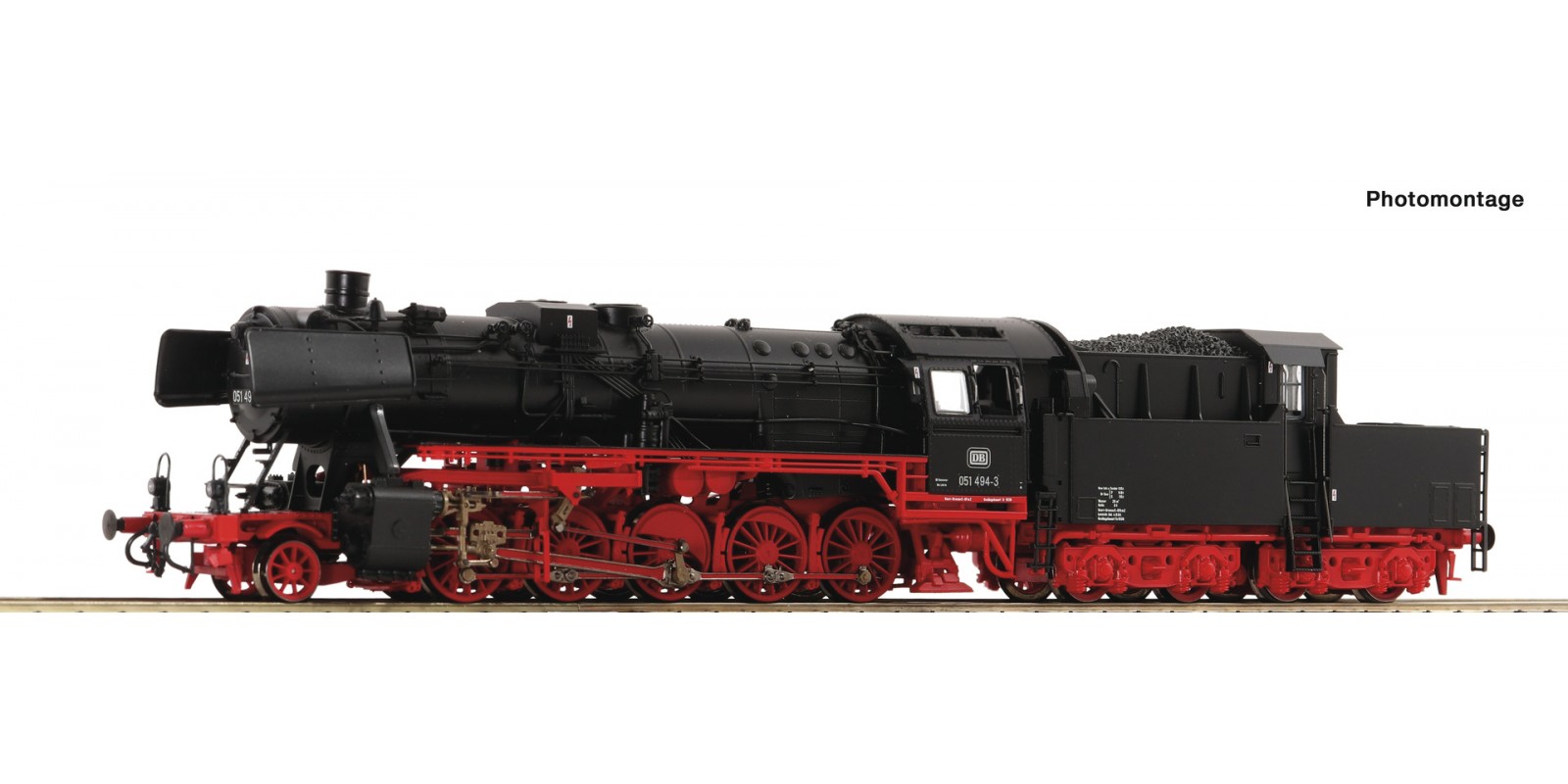 RO7100010 Steam locomotive 051 494- 3, DB                    