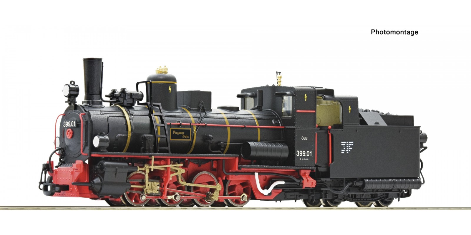 RO7140001 Steam locomotive 399.01,  ÖBB                      