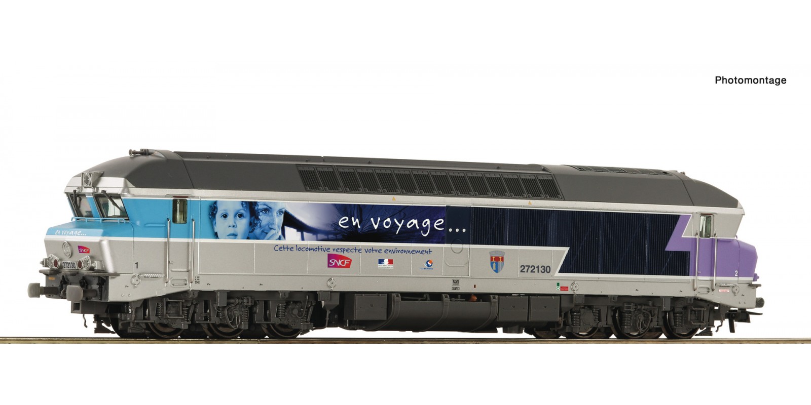 RO7300027 Diesel locomotive CC 7213 0, SNCF                  