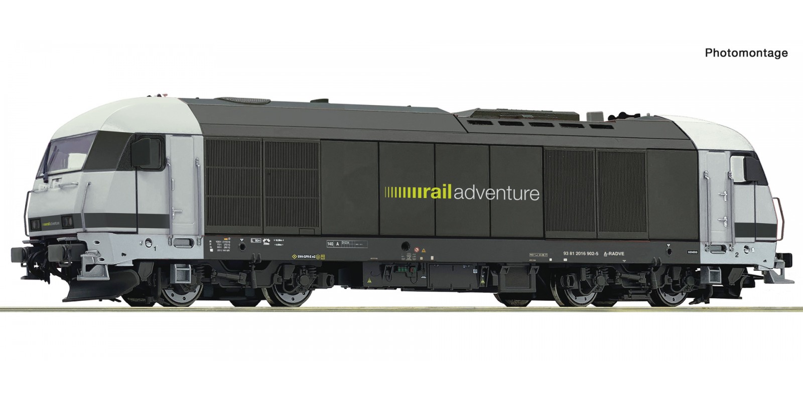 RO7300036 Diesel locomotive 2016 90 2-5, RADVE               
