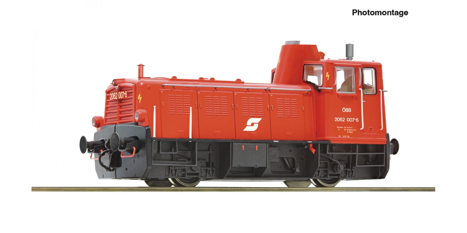 RO7310031 Diesel locomotive 2062 00 7-6, ÖBB                 