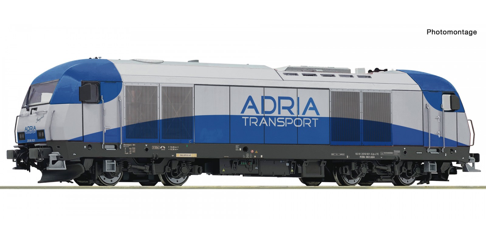 RO7310037 Diesel locomotive 2016 92 1-6, ADT                 