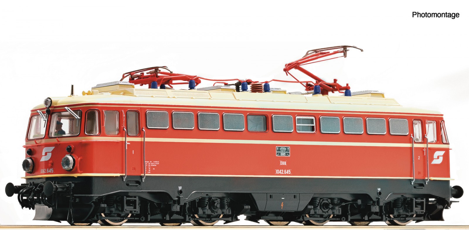 RO7500023 Electric locomotive 1042. 645, ÖBB                 