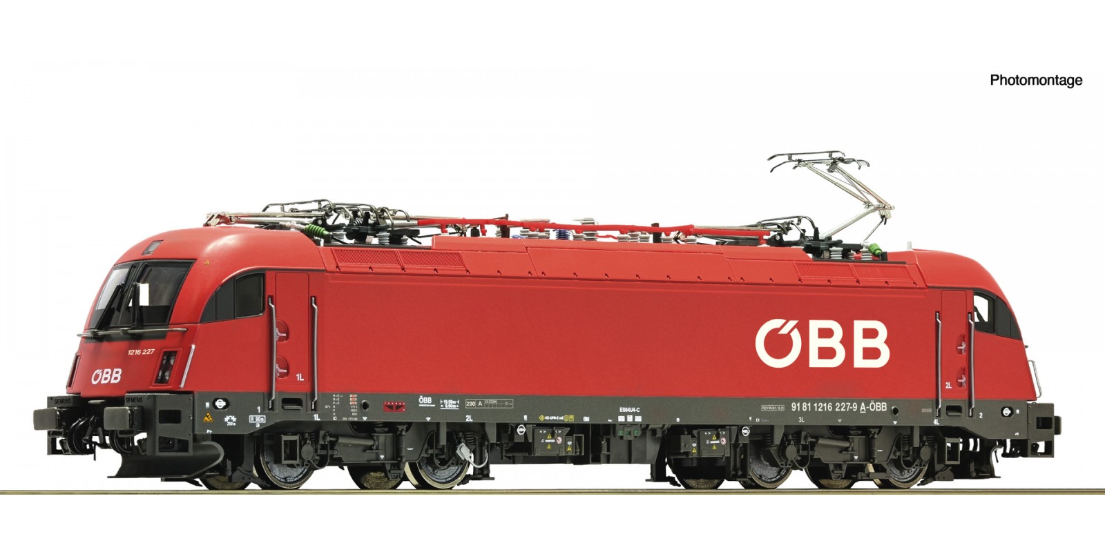 RO7500032 Electric locomotive 1216  227-9 ÖBB                