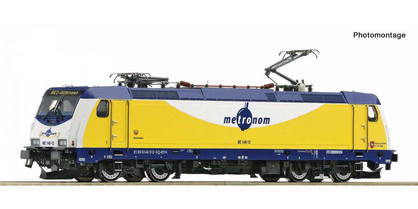 RO7500037 Electric locomotive ME 14 6-12, metronom           