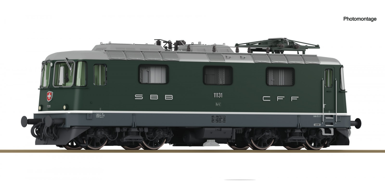 RO7510027 Electric locomotive Re 4/ 4 II 11131, SBB          