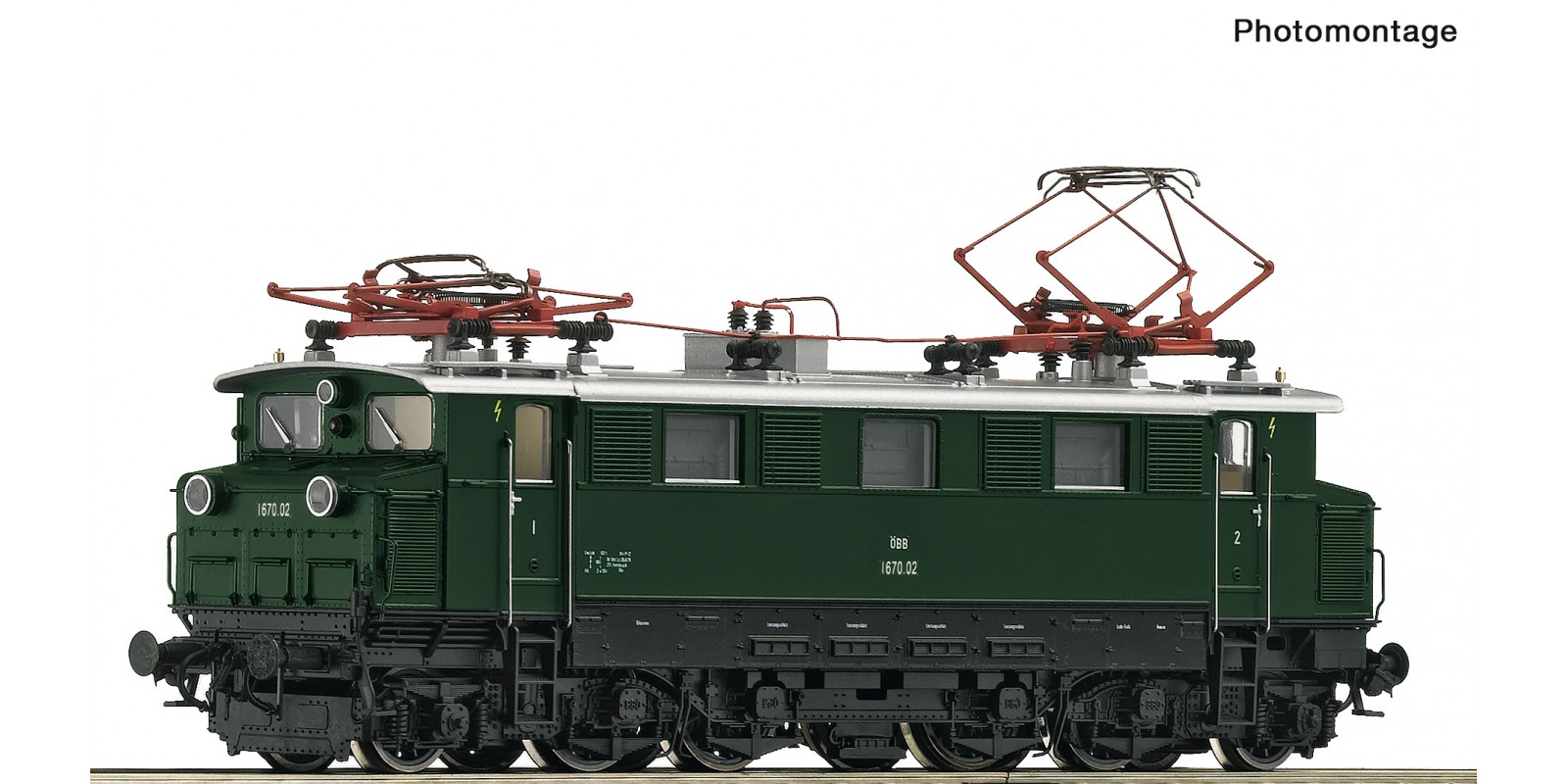 RO7510047 Electric locomotive 1670. 02, ÖBB                  