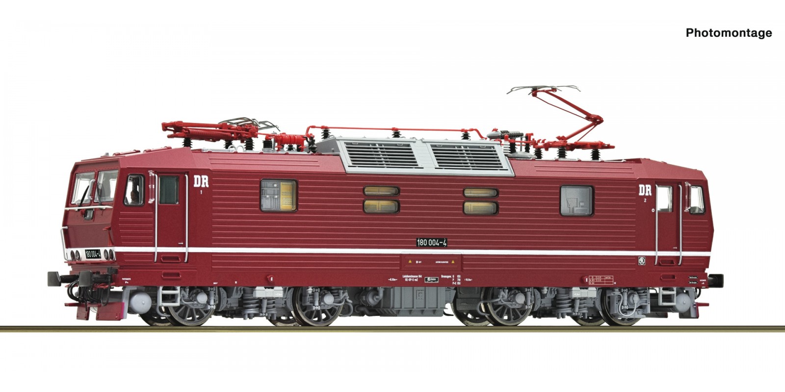 RO7510052 Electric locomotive 180 0 04-4, DR                 