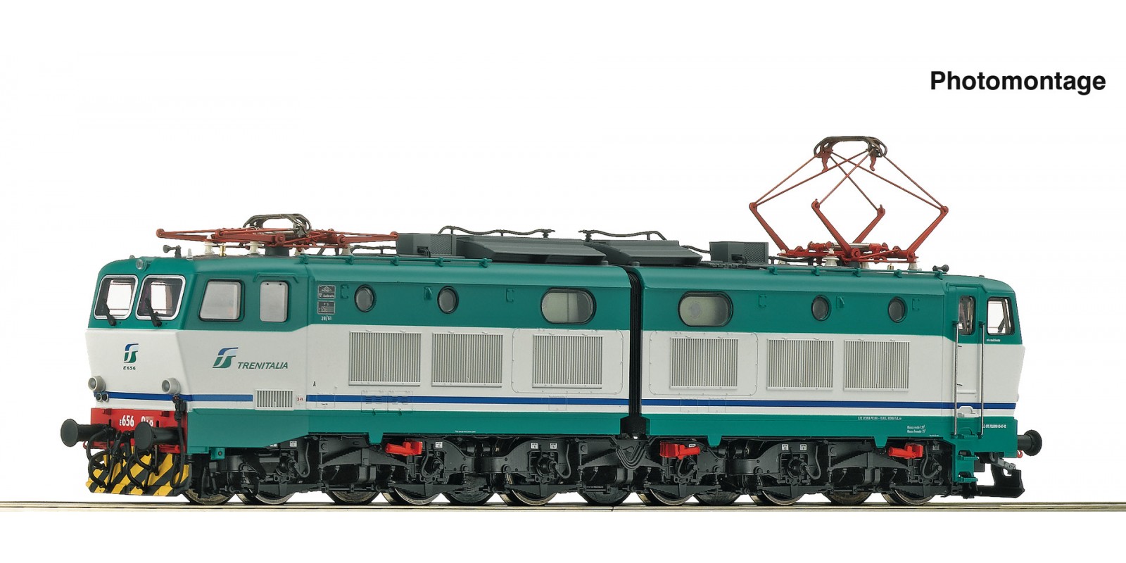 RO7510058 Electric locomotive E.656 .009, FS                 