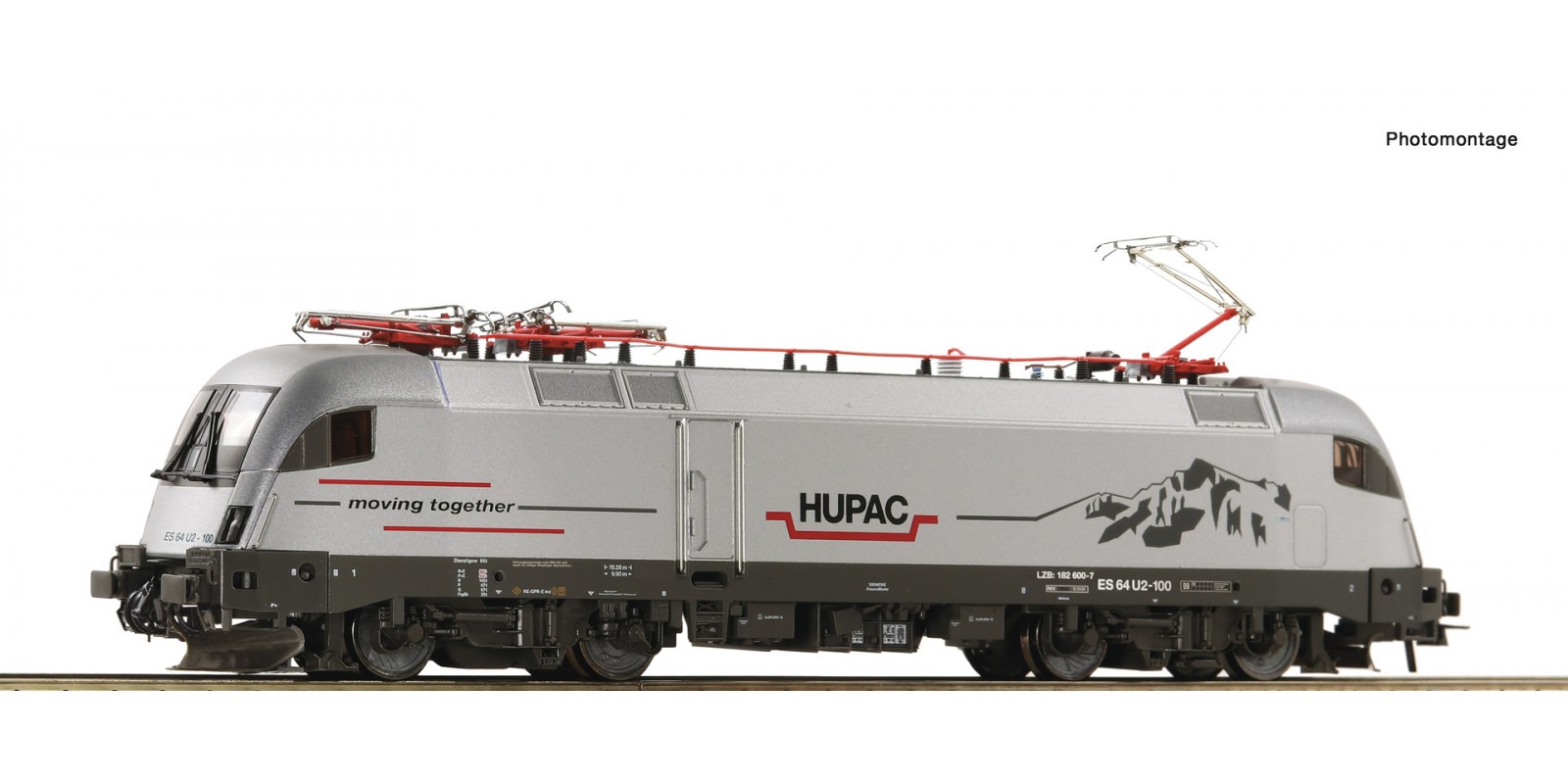 RO7510070 Electric locomotive ES 64  U2-100, HUPAC           
