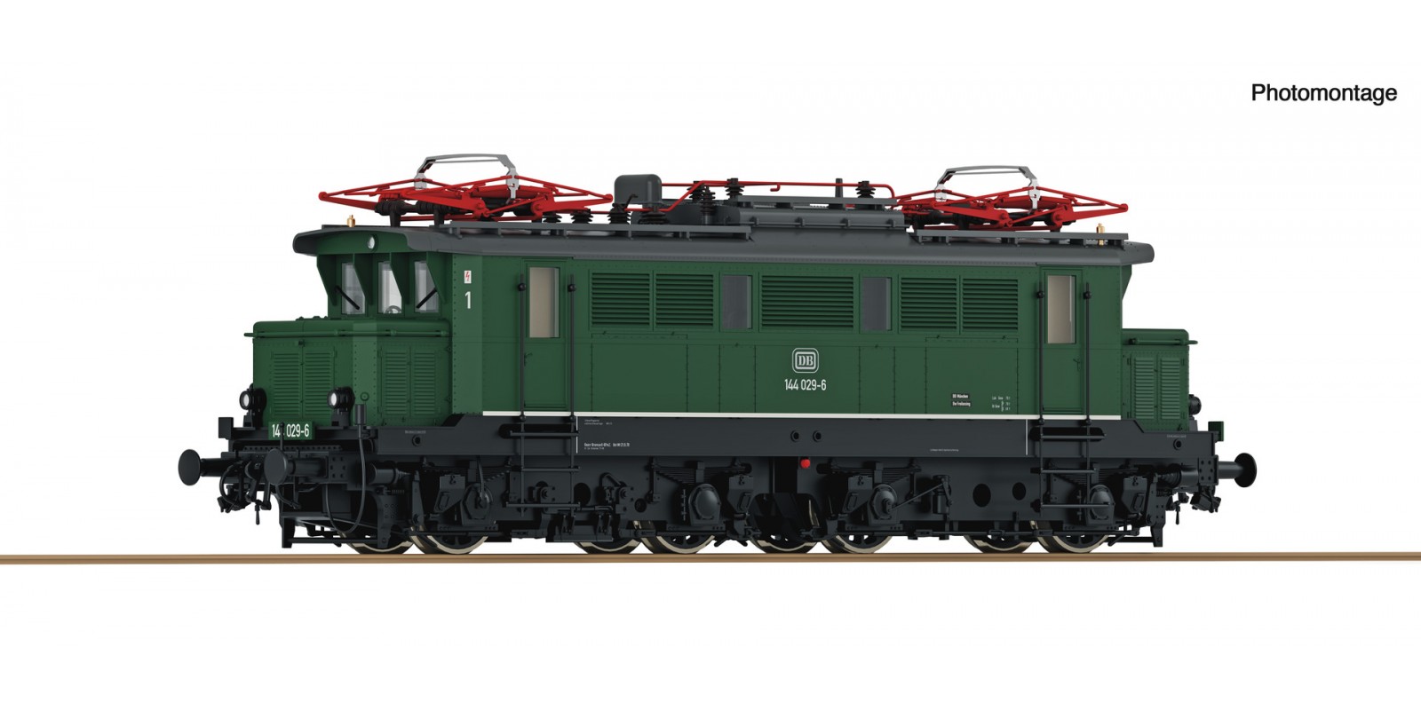 RO7510078 Electric locomotive class  144, DB                 