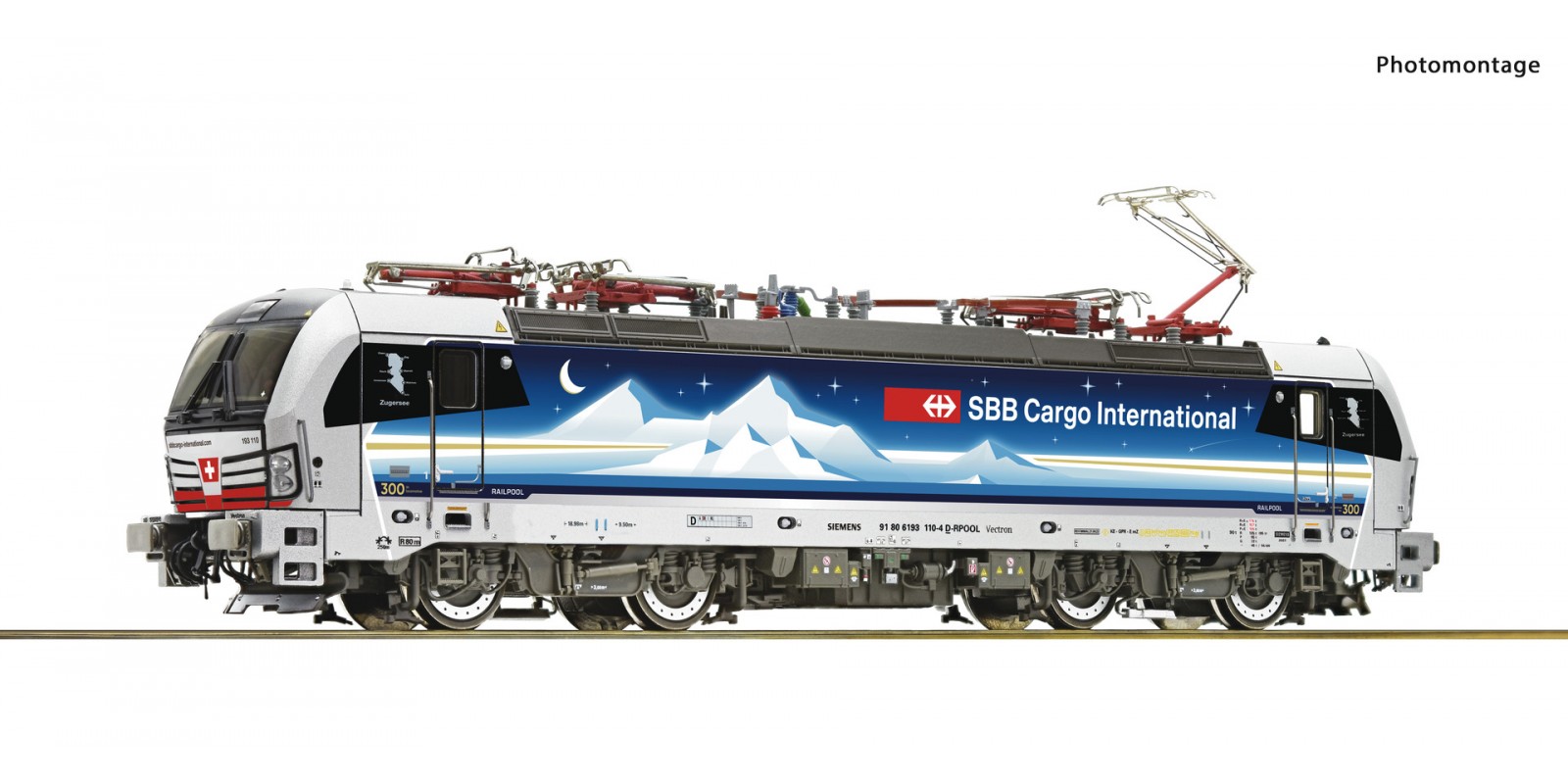 RO7520038 Electric locomotive 193 1 10-4  Goldpiercer , SBB C