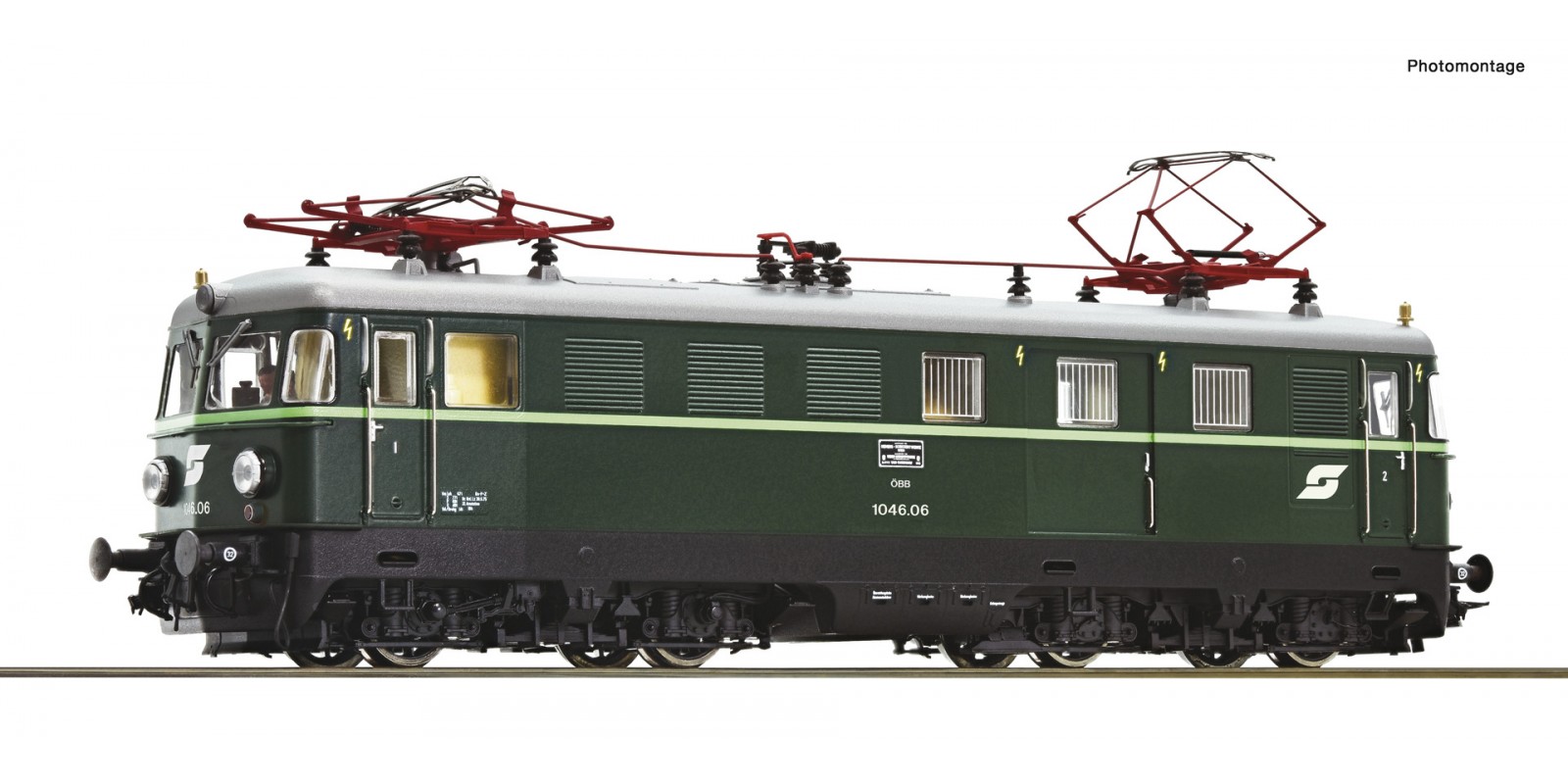 RO7520054 Electric locomotive 1046. 06, ÖBB                  
