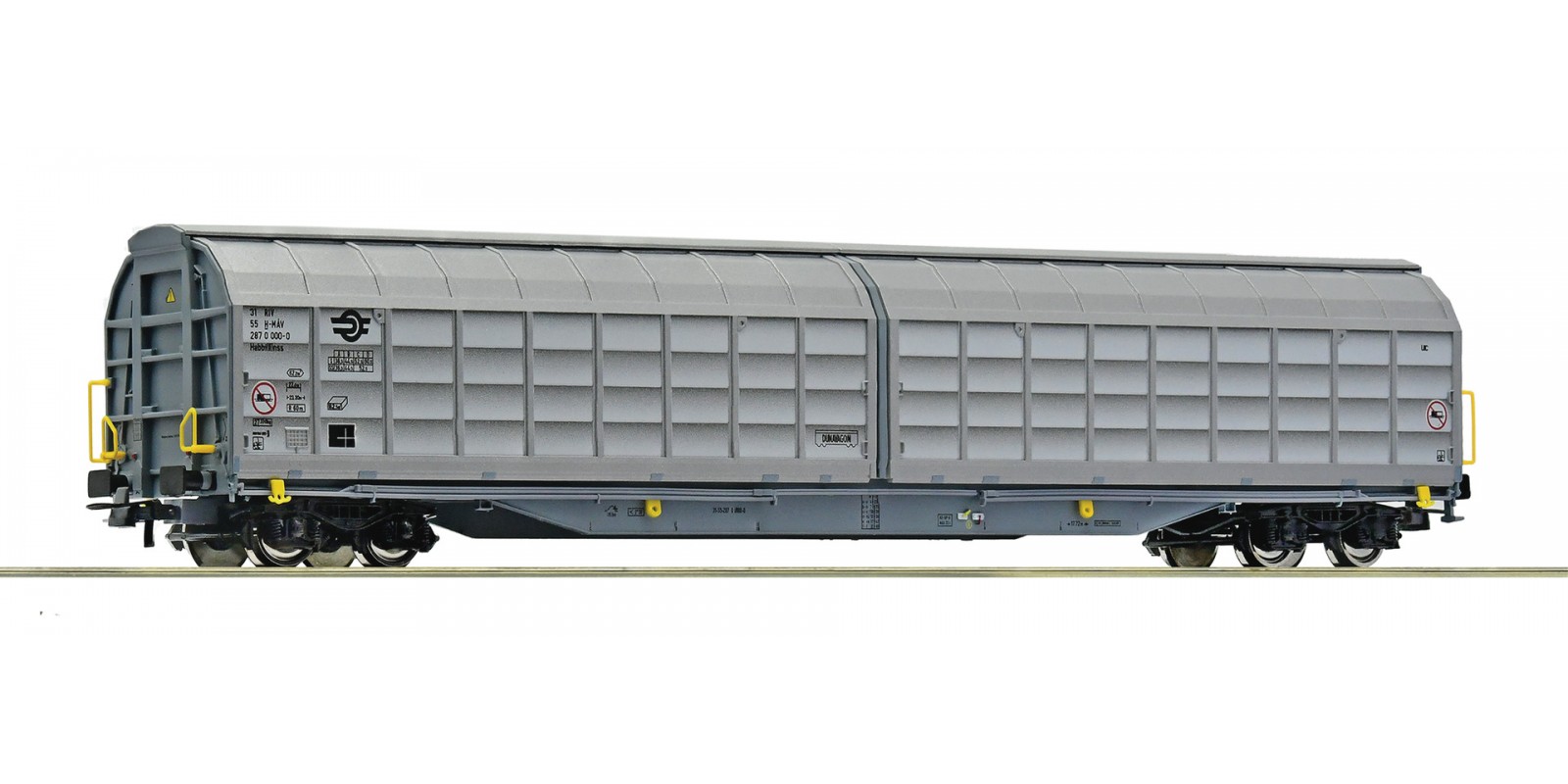 RO77492 Sliding-wall wagon, MAV                            