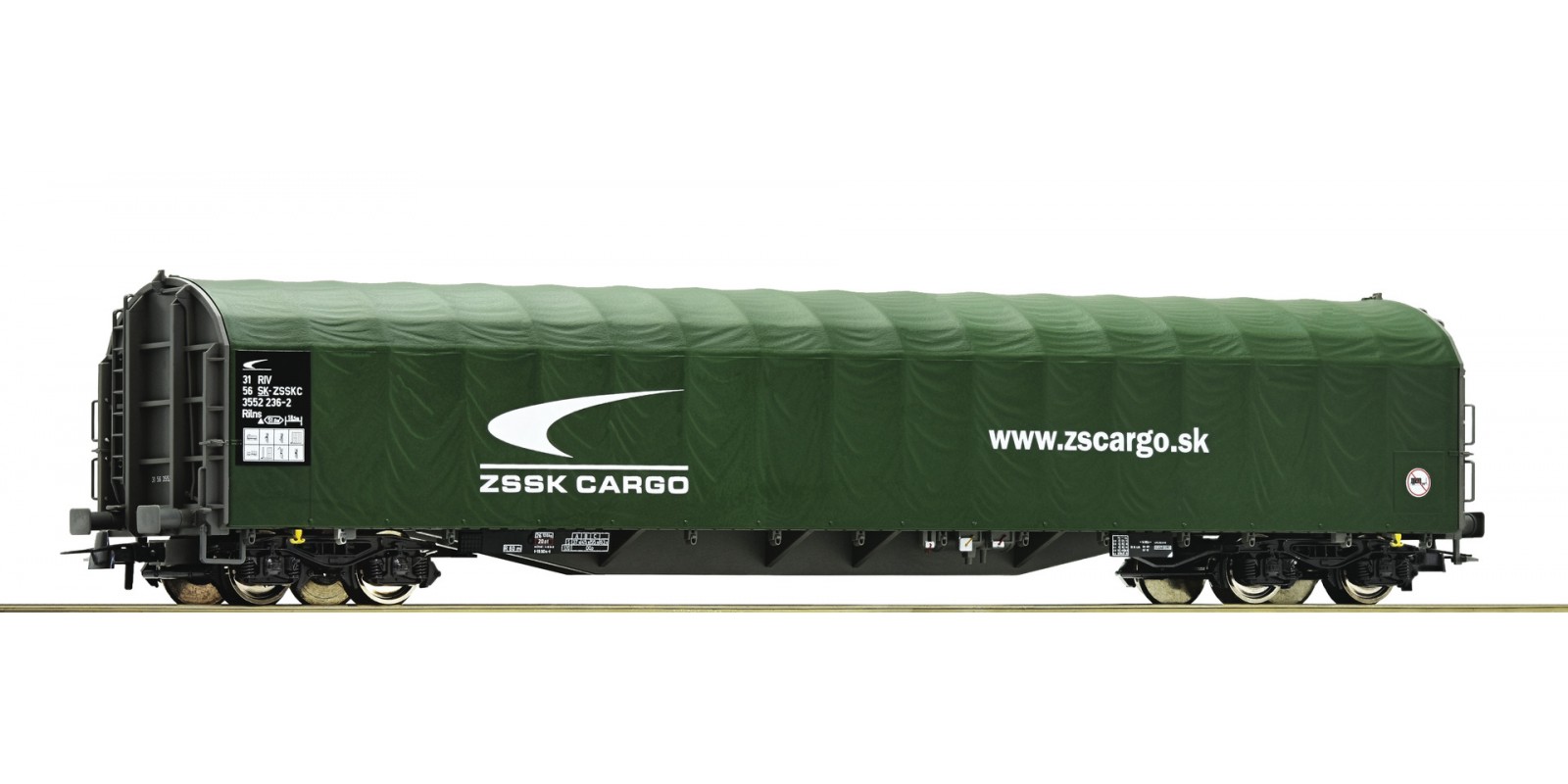 RO76472 - Sliding tarpaulin wagon, ZSSK Cargo