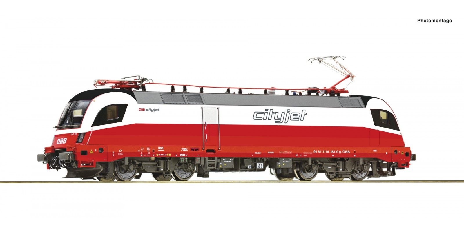 RO7500024 Electric locomotive Rh    1116 Cityjet             