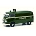 SC450774400  Set of 2 police, VW Beetle and VW T1 box, dark green 1:32 
