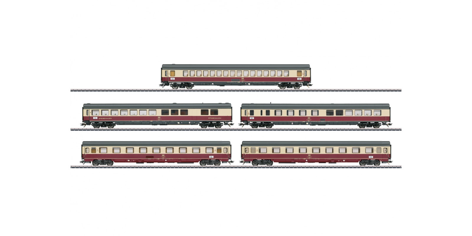 T23475 TEE 32 Parsifal Express Train Passenger Car Set