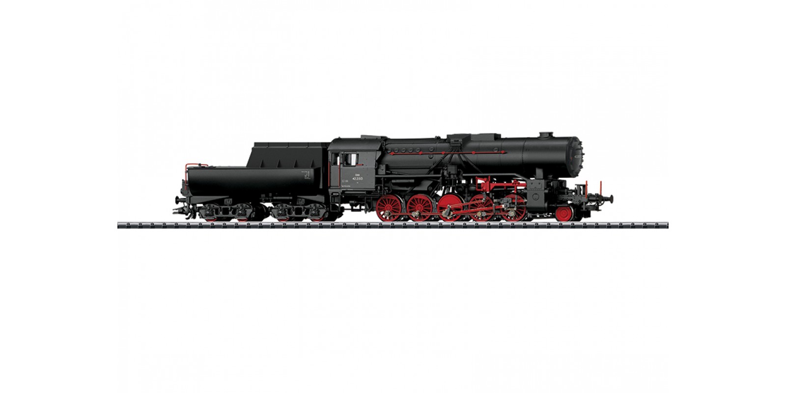 T22229 Class 42 Heavy Steam Freight Locomotive with a Tub-Style Tender
