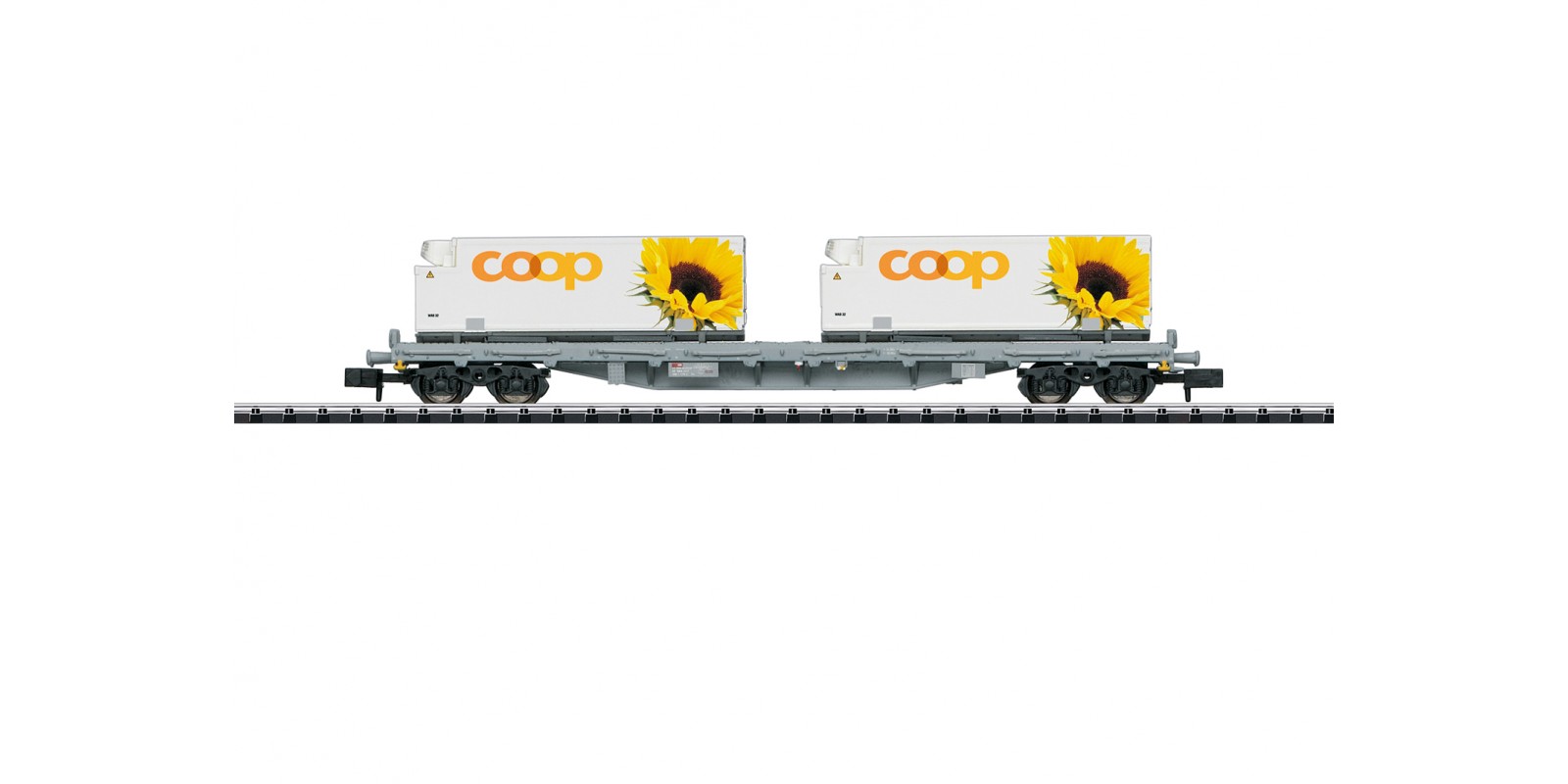 T15937 Flat Car with Containers