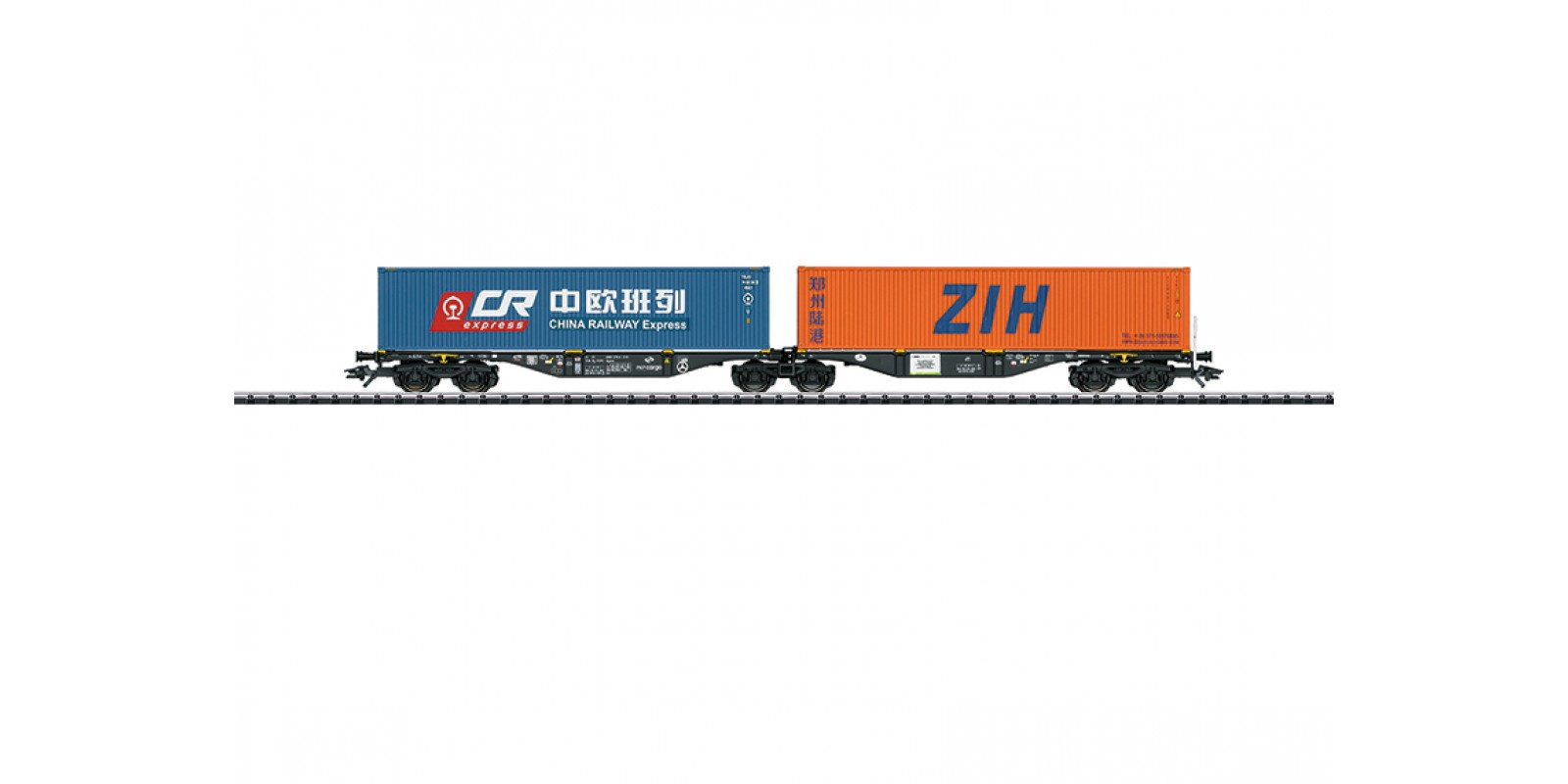 T24802 Type Sggrss Double Container Transport Car