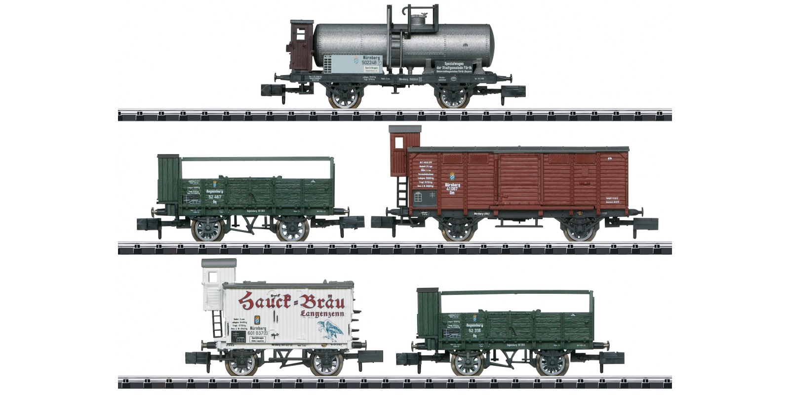 T15715 150 Years of the Vizinal Railways Freight Car Set