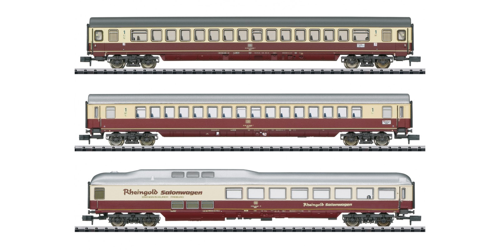 T18715 Special TEE Express Train Passenger Car Set